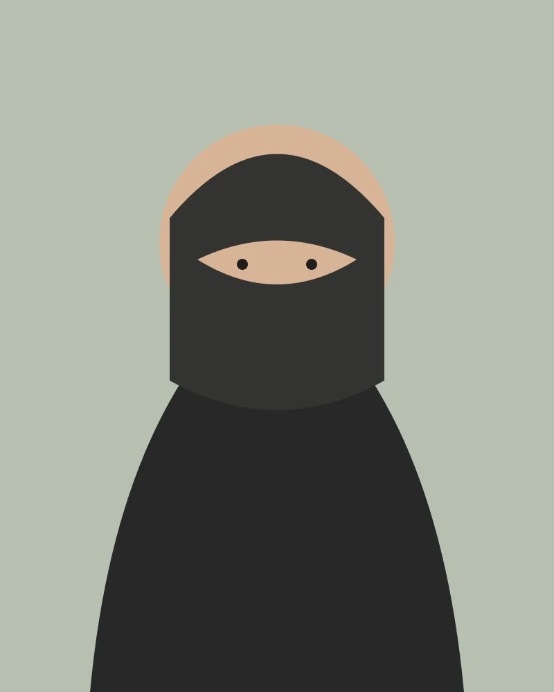 Illustrated placeholder portrait for Layla Safa