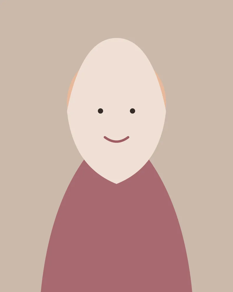 Illustrated placeholder portrait for Sara Iman